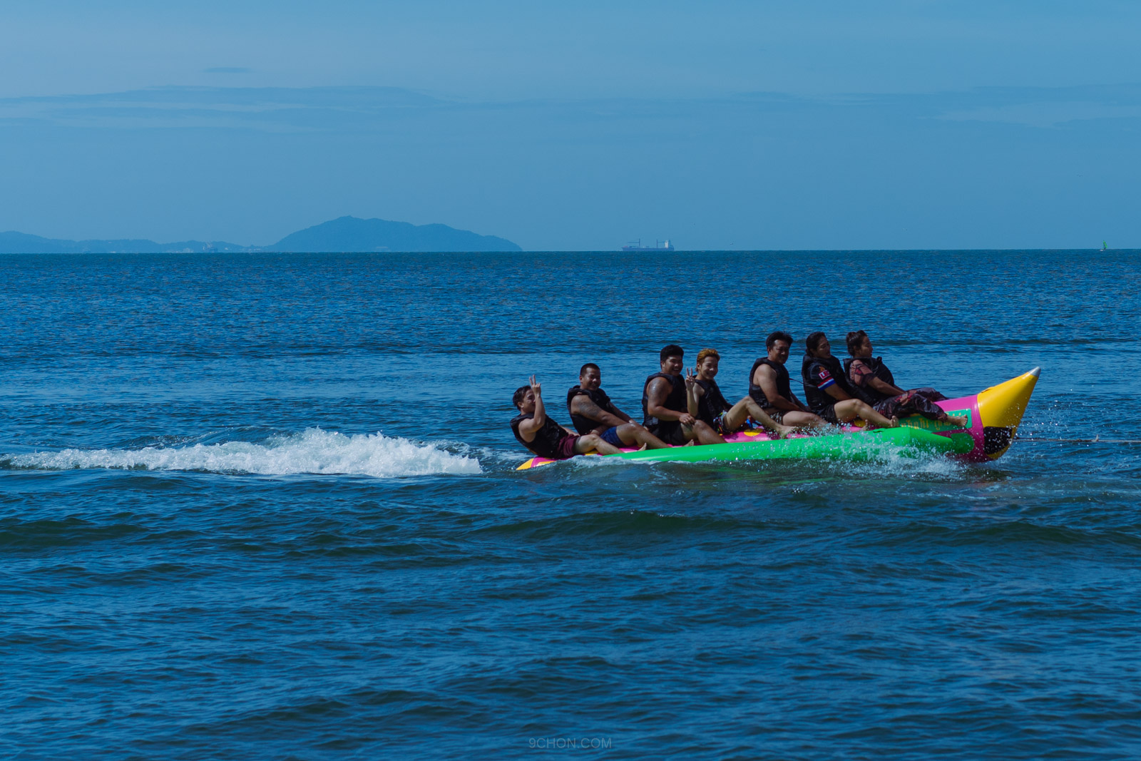 Banana Boat บางแสน บานาน่าโบ๊ท เรือกล้วยบิน เที่ยวชลบุรี นายชล 9chon